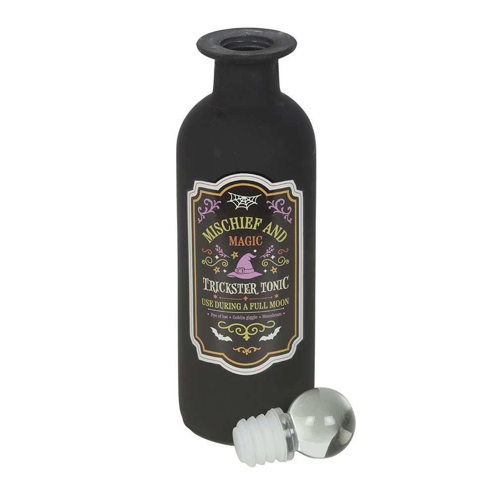 Something Different - Mischief and Magic Decorative Glass Potion bottle - Multicolours